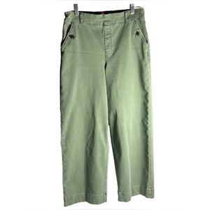 Spank Twill Cropped Wide Leg Pants